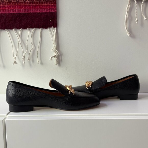 Brand New Tory Buch Jessa Loafer in Black Leather - Picture 4 of 7